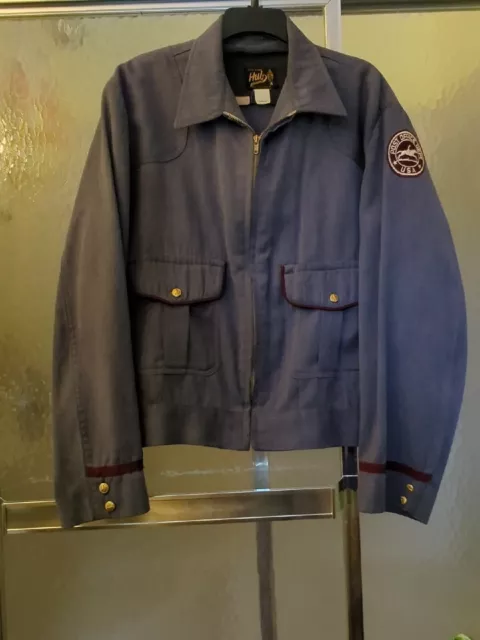 Vintage USPS United States Postal Service uniform Jacket.  From 1960s.