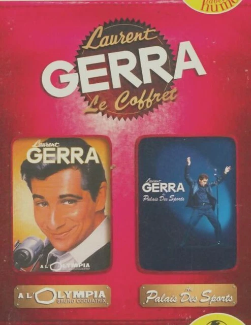 3301775 - Coffret Laurent Gerra 2 DVD : Olympia / Palais des sports