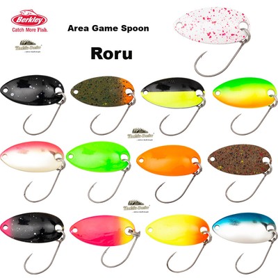 Berkley area GAME Spoon roru 3,5g Trote Pesca UL Trout FRECCE 13 colori 