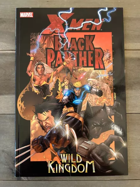 X-Men: Wild Kingdom TPB Paperback Marvel Comics Storm, Black Panther by Milligan