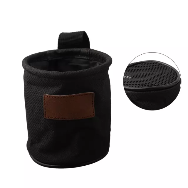 Ergonomic Chair Side Storage Bag with Water Cup Holder for Outdoor Convenience