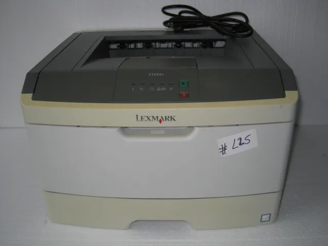 Lexmark E260dn Workgroup Laser Printer w/ Toner [Count: 28K] (WORKS GREAT) #L25