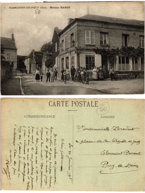 CPA AK BLAINCOURT-les-PRECY Maison HANOT (378673)