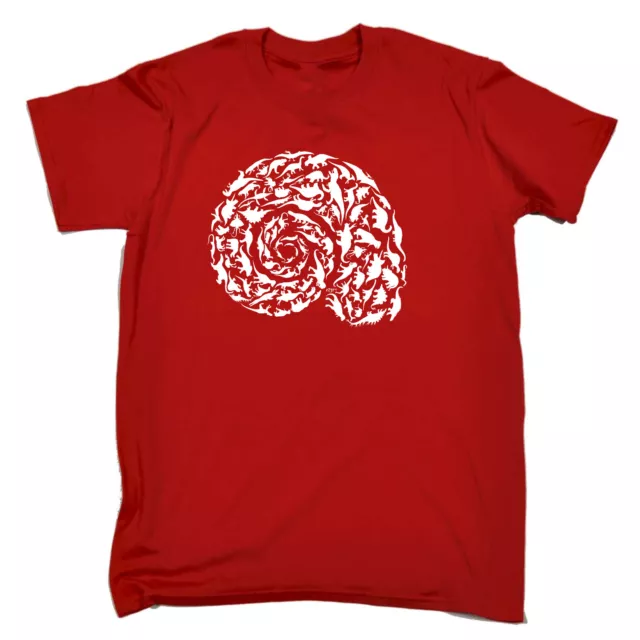 Dinosaur Fossil - Mens Funny Novelty Tee Top Gift T Shirt T-Shirt Tshirts
