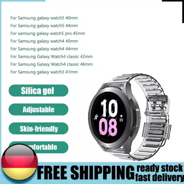 TPU Smartwatch Strap Soft Breathable Watch Band Strap for Samsung Galaxy Watch 4