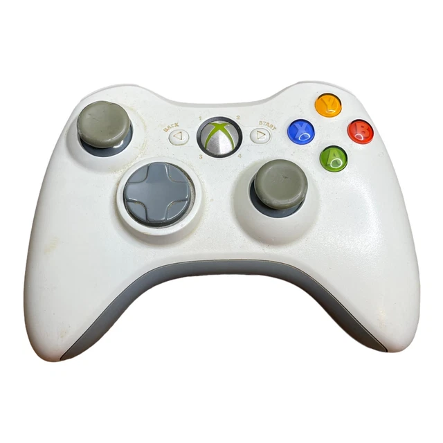 OFFICIAL OEM MICROSOFT Xbox 360 Wireless Controller White Tested 20.00