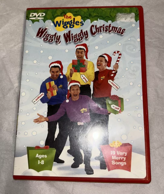 The Wiggles Wiggly Wiggly Christmas Dvd Original Cast Greg Murray