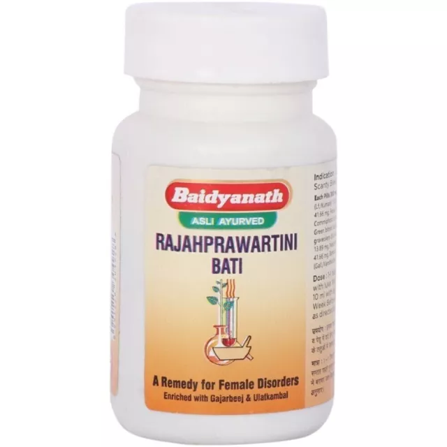 Baidyanath Rajahpravartani Bati (80 onglets) utile dans les hommes...