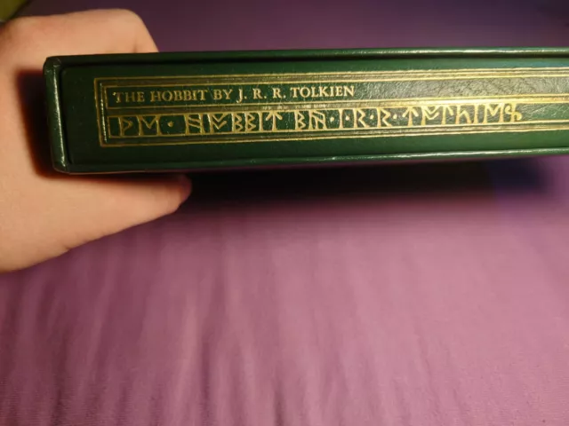 The Hobbit 1997 Collector's Edition Hardback With Green Slipcase