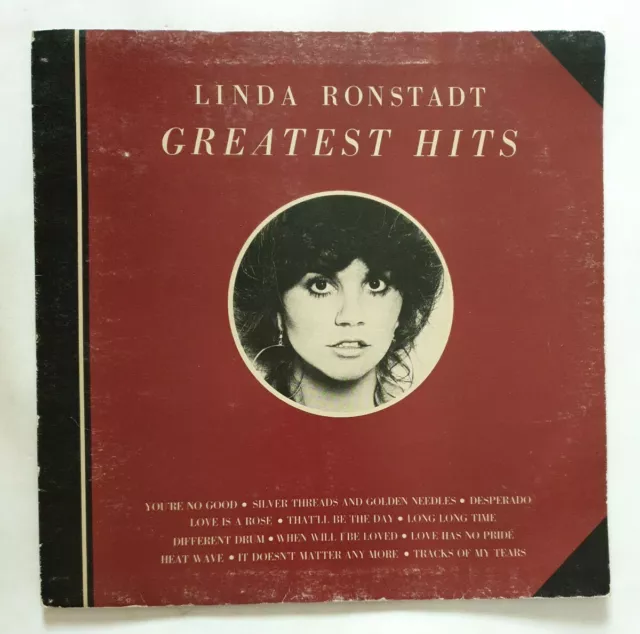 LINDA RONSTADT - 'Greatest Hits' 12" Vinyl LP Record 1976