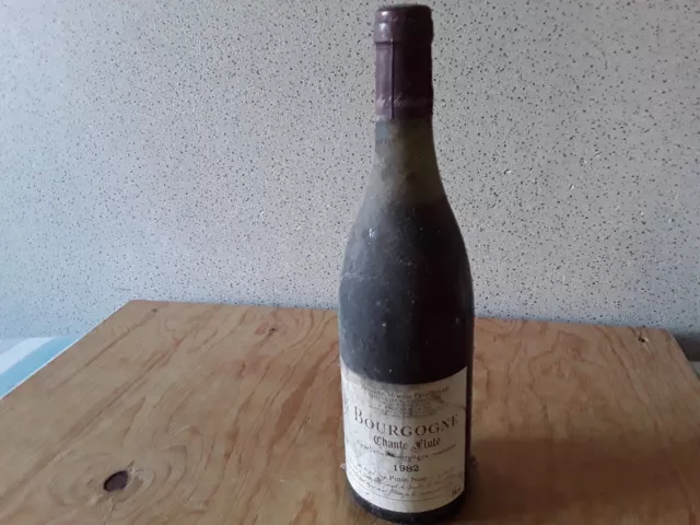 bouteille de vin Chante Fluté 1982
