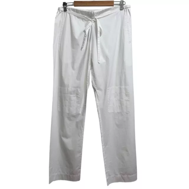 NEW NWT ATM Anthony Thomas Melillo Cotton Poplin Wide Leg Pants SIZE M MSRP $295