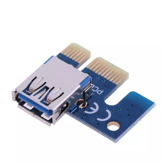 fr PCIe X1 Adapter PCI E 1X to USB 3.0 Female for PCI Express Riser Mining