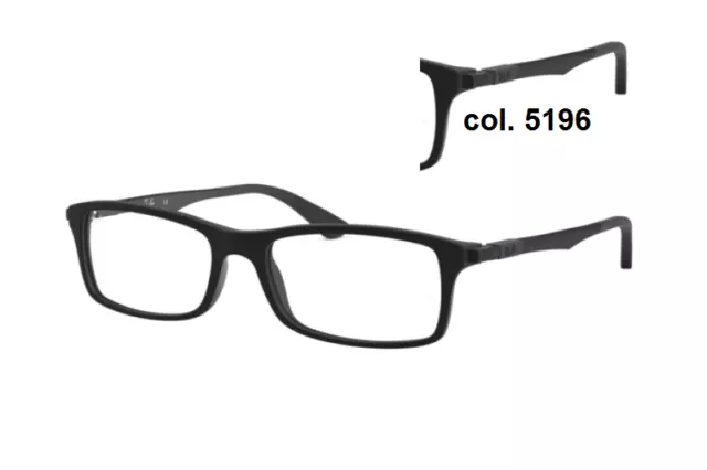 Aste di ricambio per occhiali da vista Ray Ban ricambi rayban RX 7017 RB asta 3