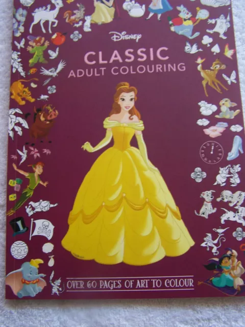 Disney: Classics Adult Colouring : : Books