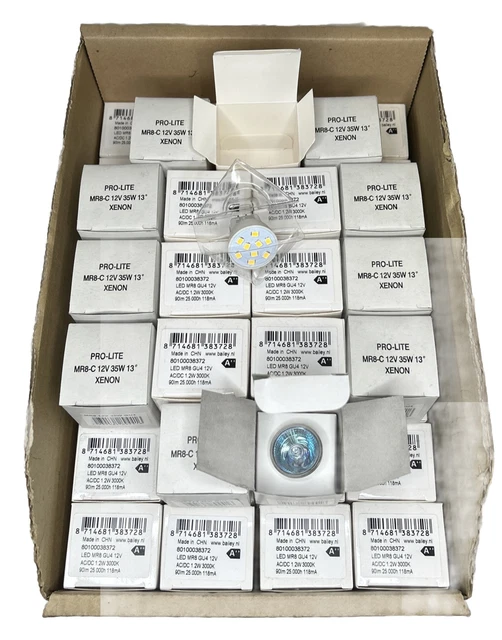 Job Lot Of 45 MR8 Replacement Bulbs New - Free Postage