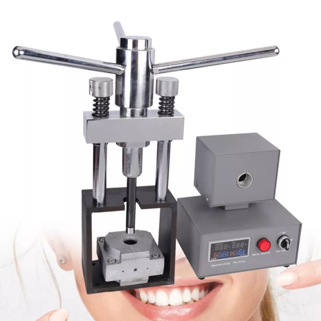 Dental Flexible Denture Machine Dentistry Injection Unit Equipment 400W 110v