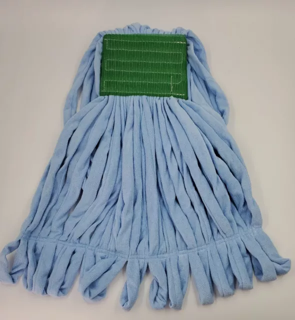 Relintless Lint Free Microfiber Wet Mop Medium Blue Tube Fantail 5" Headband