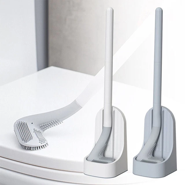 Golf Toilet Brush Silicone Toilet Brush Cleaning Brushes Toilet Brush with Hook