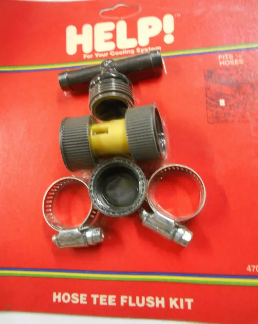 Dorman Help 47019 Universal Coolant Service Kit - For 1/2" Heater Hose Flush