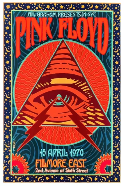 Pink Floyd  Concert Posters Rock Vintage Retro Prints Wall Art , A4,A3,A2,A1