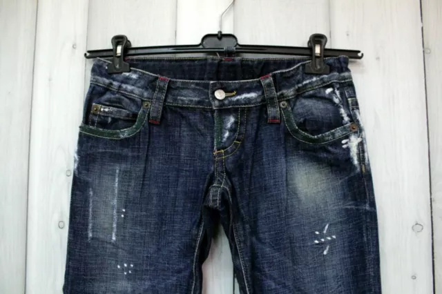 Jeans Dsquared2 Hombre Talla 44 Pantalones De Mezclilla Azul Pantalones De... 2