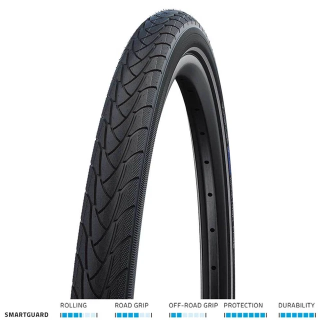 Schwalbe Marathon Plus Reifen – 28x1 3/8, 700x35C Mit SmartGuard-Pannenschutz