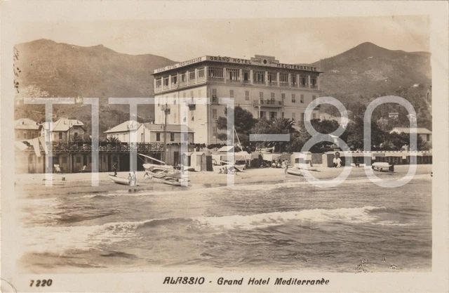 Alassio - Grand Hotel Mediterranee (Savona) 1927