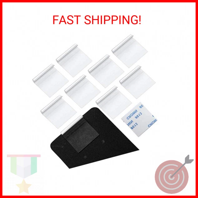 150 Pieces Earring Card Adapter Self-Adhesive Lip Adapter Plastic Lip Hanger