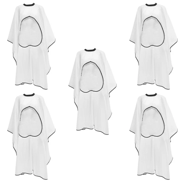 5 pz grembiule salone taglio capelli taglia grandi parrucchiere mantello grembiule professionale