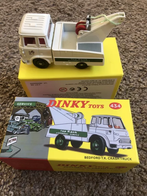 Tta - Dinky Toys Atlas - Bedford Tk Crash Truck - Top Rank - #434