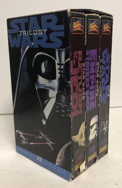 STAR WARS ORIGINAL Trilogy 1995 3-Tape Set (VHS) £23.87 - PicClick UK