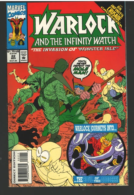 Warlock and the Infinity Watch #22 - Infinity Crusade (Marvel Comics,1993) VF/NM