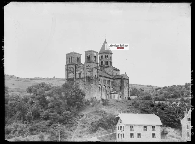 Plaque De Verre Photo Ancienne - Barcelone église - Négatif Noir Et Blanc 9x12 Cm - Original France 1900-1939