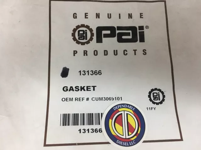 Accessory Drive Mounting Gasket for Cummins 855 & N14. PAI # 131366 Ref# 3069101 2