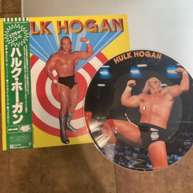 洋楽 Hulk Hogan Record / Picture Disc Hulk Hogan - 1983 Japan Picture Disc LP + Big Poster | eBay