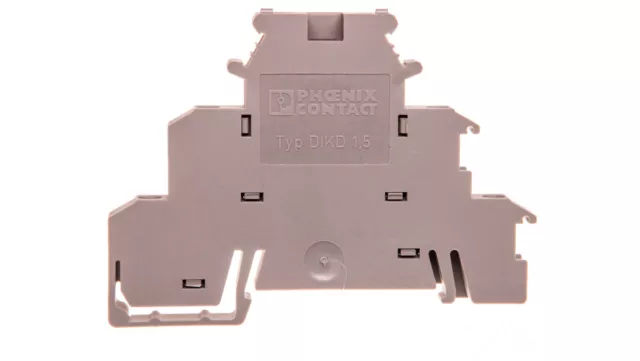 Conector de carril 0,2-4mm2 DIKD 1,5 gris 2715979 /T2ES