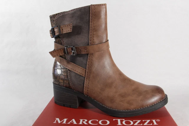 Marco Tozzi 25420 Femmes Bottes,Bottines,Bottes Braun Neuf