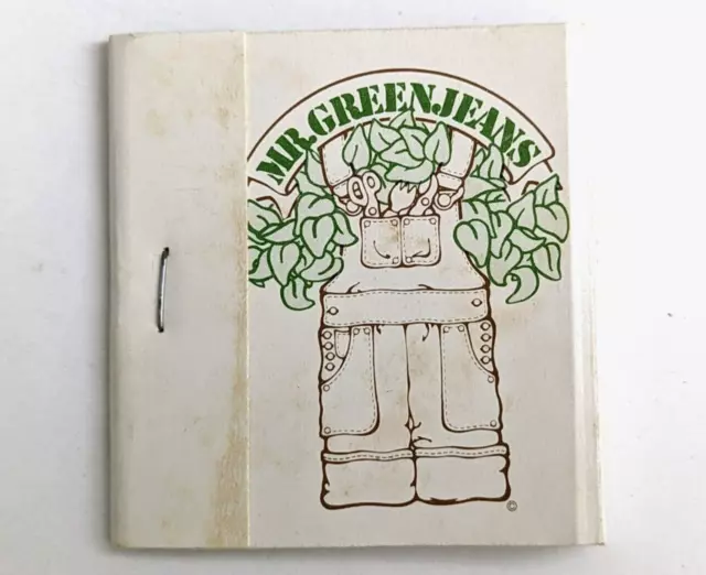 Vtg Matchbook Mr Green Jeans Restaurant Toronto Ontario Canada Eaton 1980 Rare