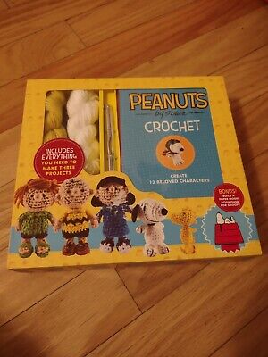 ¡Nuevo Brans! ¡Kit De Crochet Peanuts By Schulz!