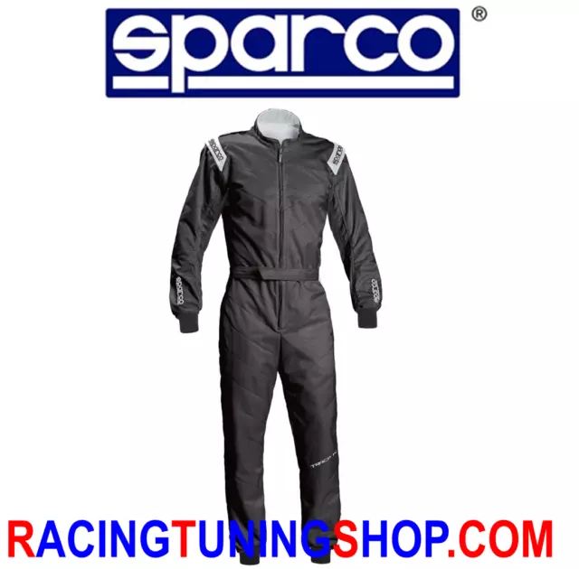 Sparco Track Ks1 Black Unapproved Kart Suit Size Xs Karting Suit No Cikfia