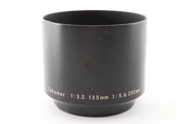 49mm Metal Lens Shade Hood for Takumar 135mm f3.5 200mm f5.6 Pentax 49 JAPAN