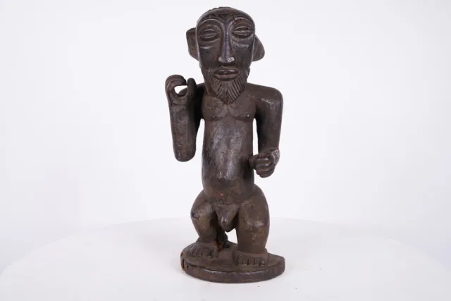 Attractive Bakongo Statue 13.25"- DR Congo - African Tribal Art