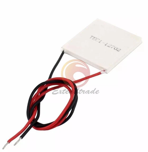 New 1PC Heatsink Thermoelectric Cooler Cooling Peltier Plate 40x40mm TEC1-12702