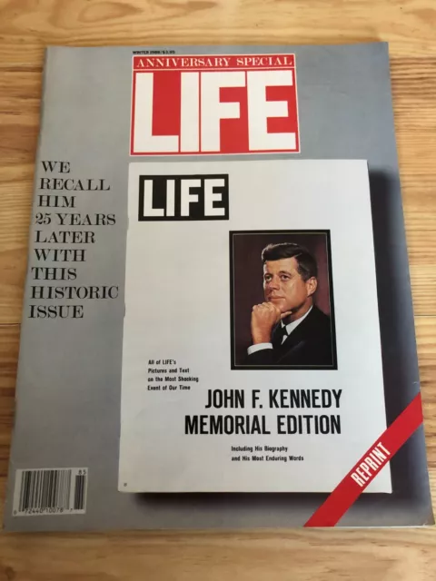 Life Magazine Jubiläumsspecial John F. Kennedy Memorial Edition Winter 1988