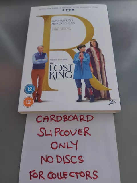 The Lost King. Cardboard Slipcover Only. [Dvd]. No Discs. Sally Hawkins.