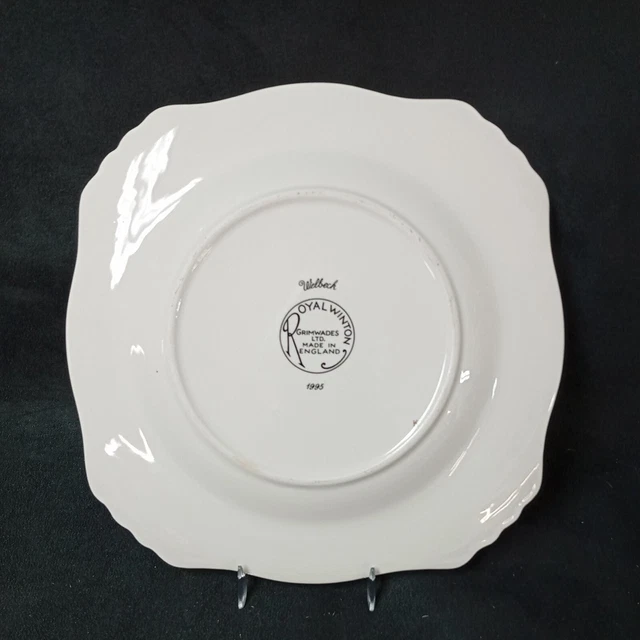 Royal Winton 1995 Grimwades WELBECK Salad Plate 8 1/4 Inches 5