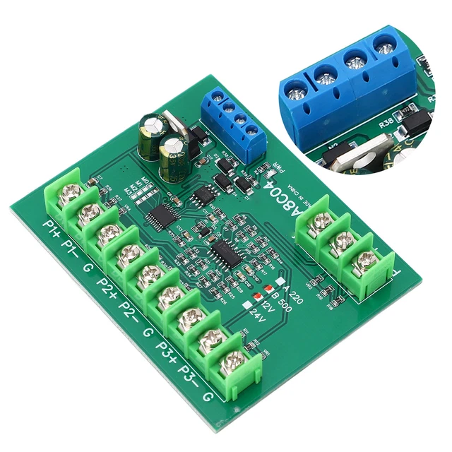 (B500 DC12V)RS485 TEMPERATURE Sensor Module Resistive Collector Compact ...