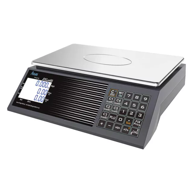 Digital Price Computing Scale NTEP Certified Legal for Trade 60lbs RS-232