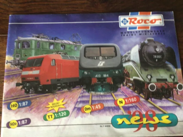 1999 - Catalogue ROCO News '99 - Modélisme ferroviaire